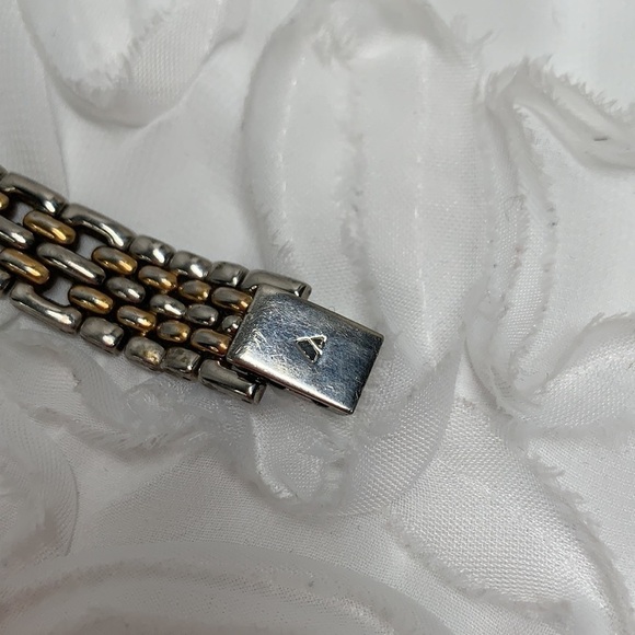 Liz Claiborne Vintage Ladies Analog Watch - Gold/Silver, 7”L - Picture 8 of 9